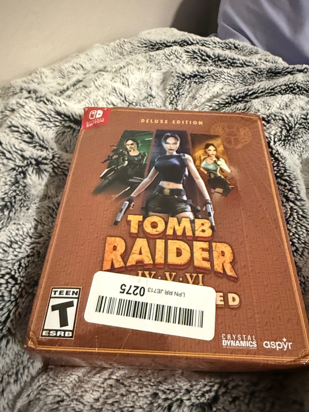 Tomb Raider Deluxe Edition Nintendo Switch Game - Brown Artwork